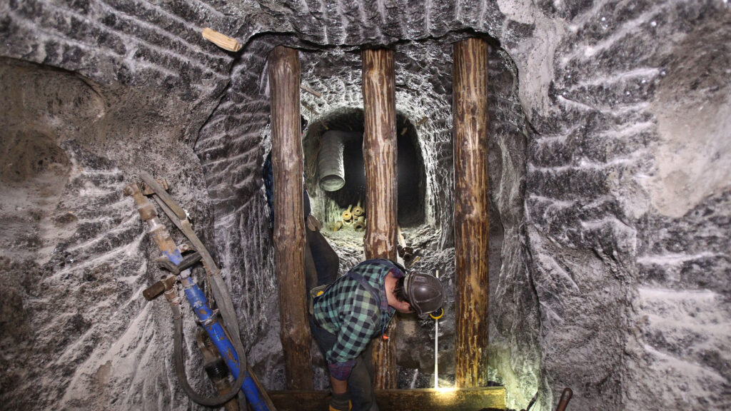 Prace górnicze