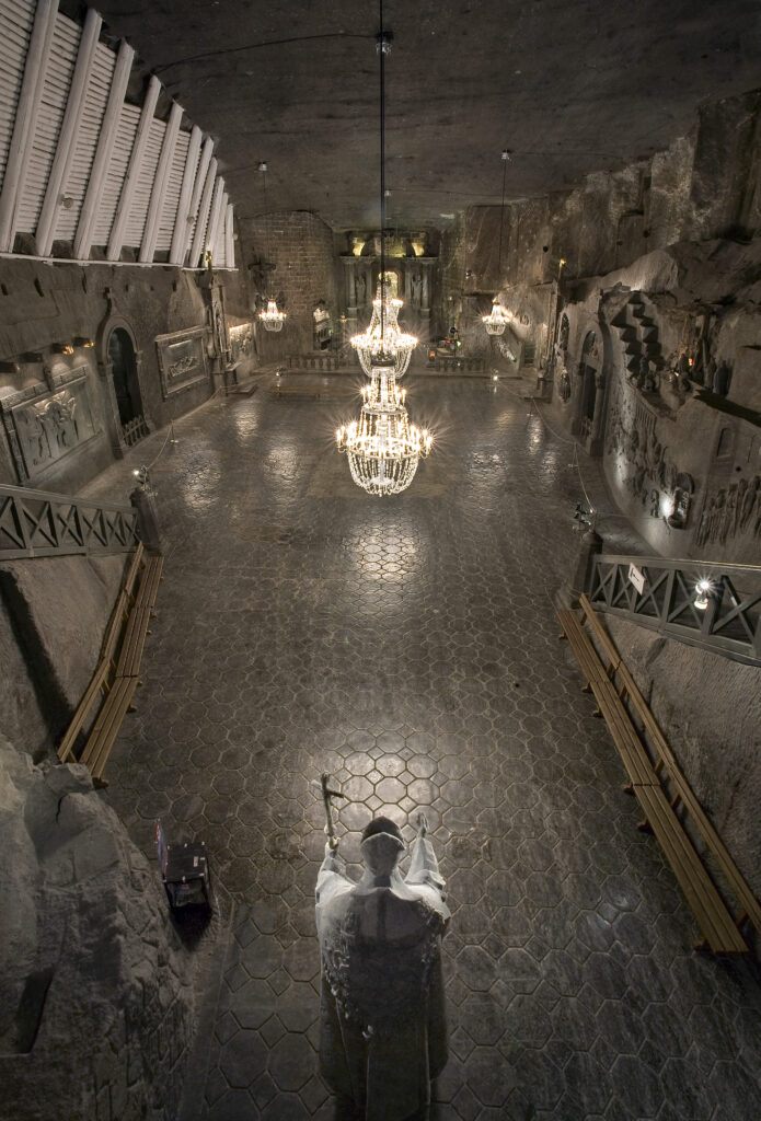 kopalnia Soli Wieliczka trasa turystyczna