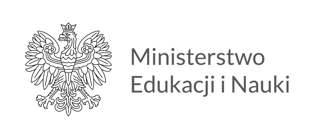 Godło Polski - Orzeł w koronie oraz napis Ministerstwo Edukacji i Nauki