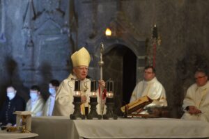 Górnicza Pasterka. Arcybiskup Marek Jędraszewski