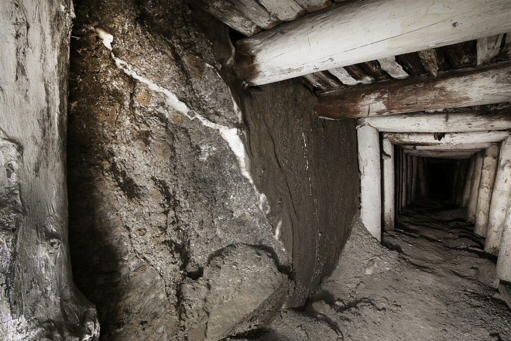 Podłużnia Kazanów w kopalni w Wieliczce