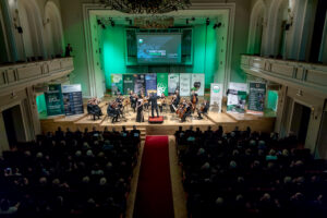 Widok na scenę - Górniczy Koncert Noworoczny
