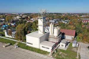 Widok na szyb Kościuszko z lotu ptaka