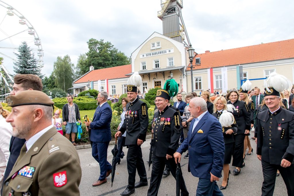 Przedstawiciele kopalni pod Szybem Daniłowicza