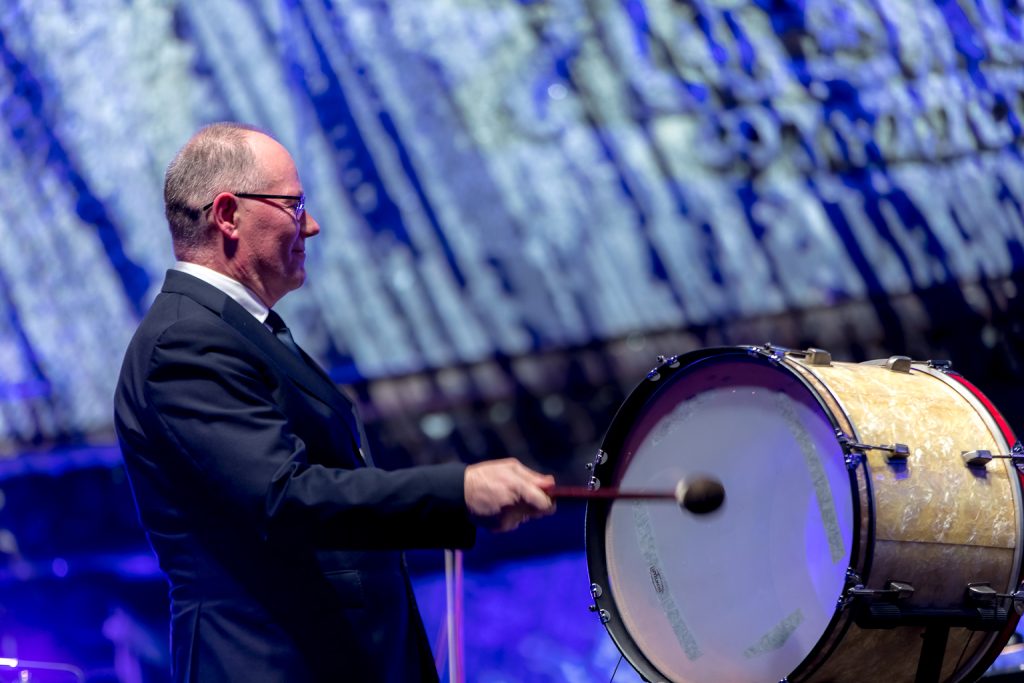 Główny Geolog Kaju Krzysztof Galos na scenie