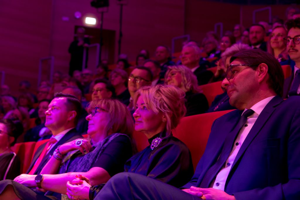 Widownia. Pierwsze rzędy