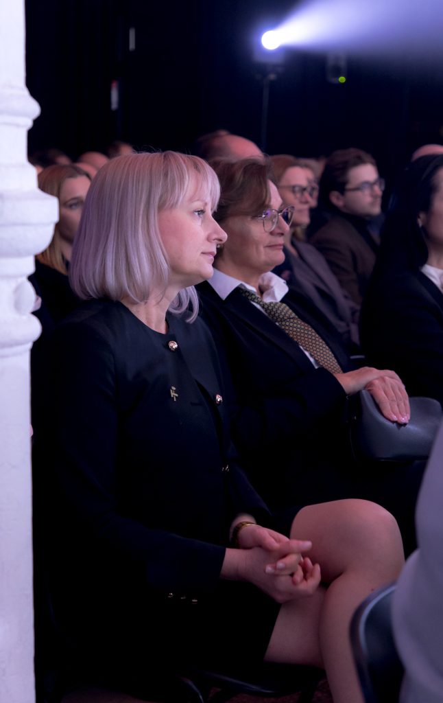 Reprezentantki kopalni na widowni