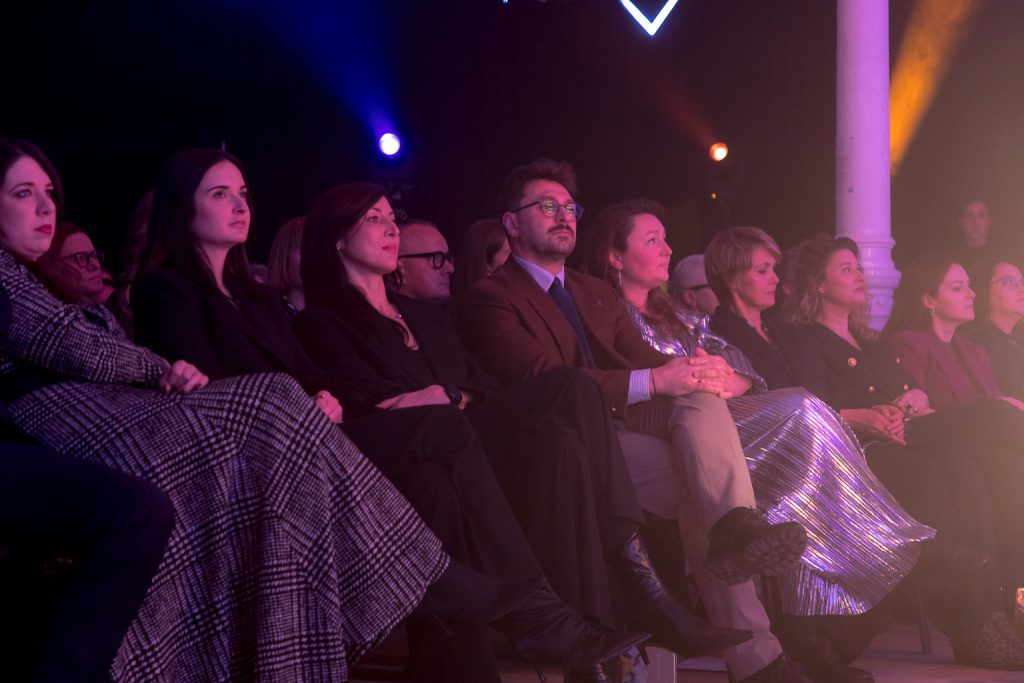 Publiczność, pierwsze rzędy