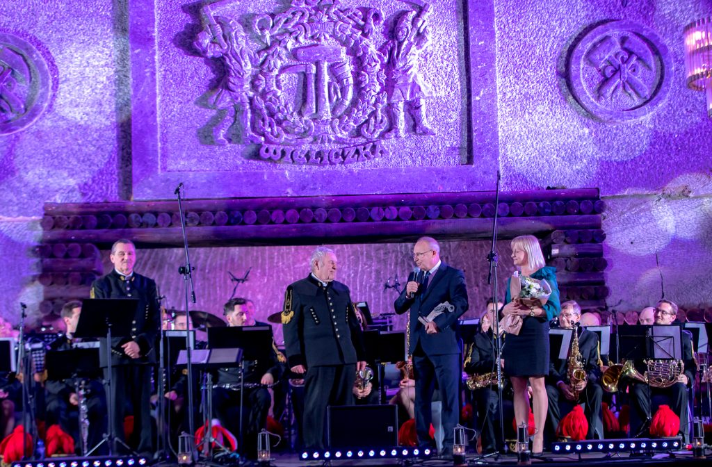 Ceremonia odznaczenia Jana Iskry