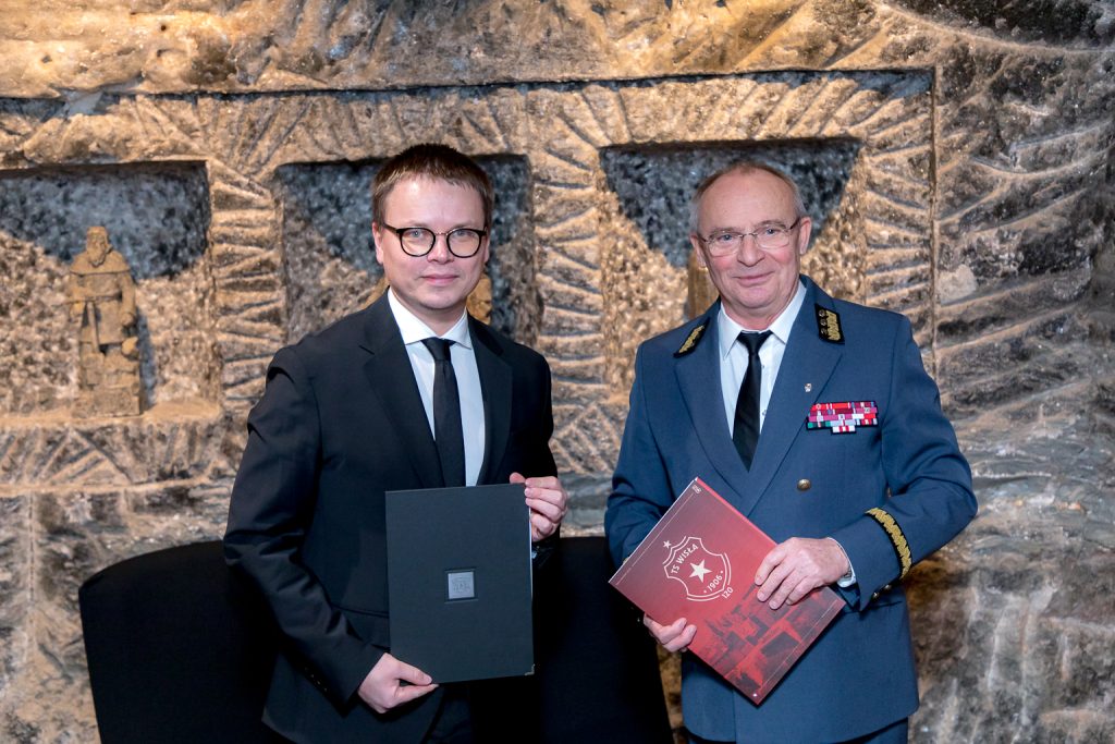 Pamiątkowe zdjęcie: Prezes Leśny i Prezes Królewski