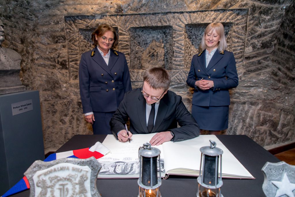 Wpis do pamiątkowej Księgi Zwiedzających