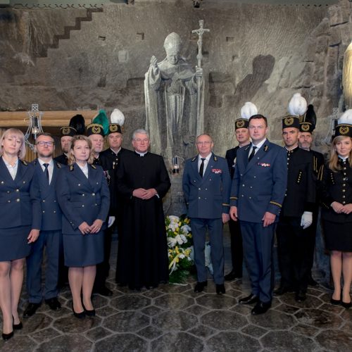 Wspomnienie Św. Jana Pawła II w głębi ziemi