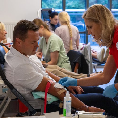 Kopalnia uczciła Powstańców Warszawskich darem krwi